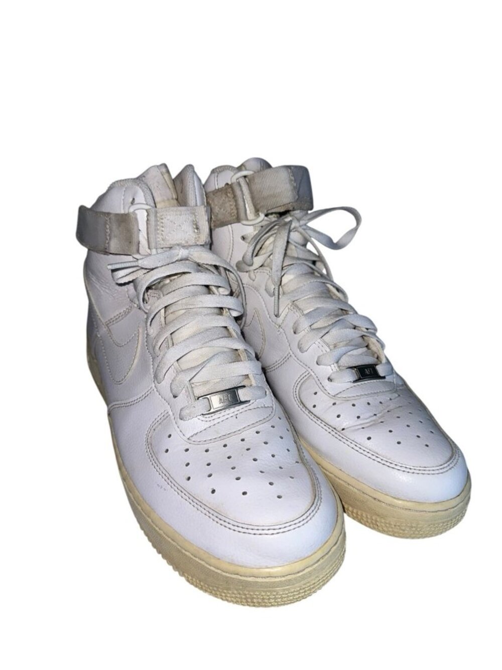 Nike Air Force 1 High '07 White Men's Sneakers Size 10.5 US 315121-115⁠ Leather